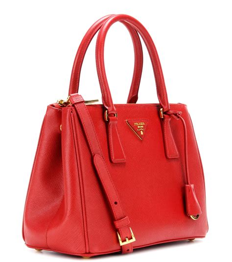 prada saffiano red tote|prada saffiano tote used.